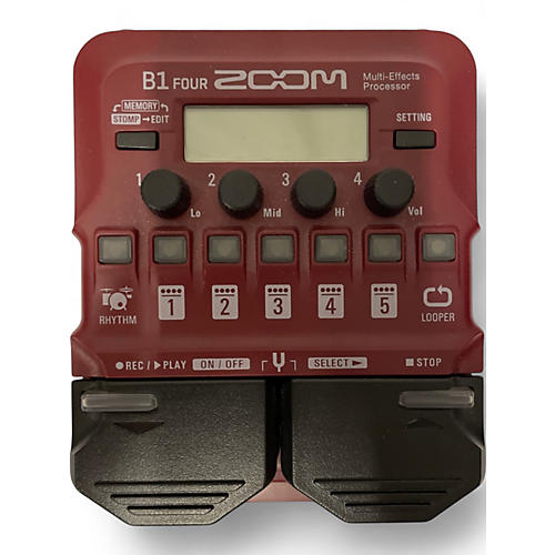 Zoom Used Zoom B1 FOUR Effect Processor