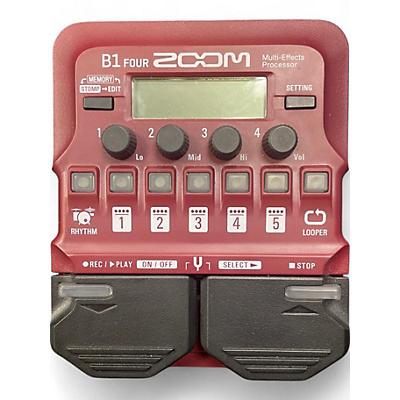 Zoom Used Zoom B1 FOUR Effect Processor