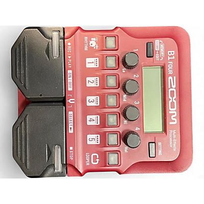Used Zoom B1 FOUR Effect Processor