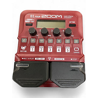 Used Zoom B1 FOUR Effect Processor