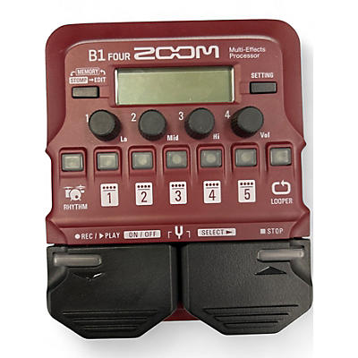 Used Zoom B1 FOUR Effect Processor