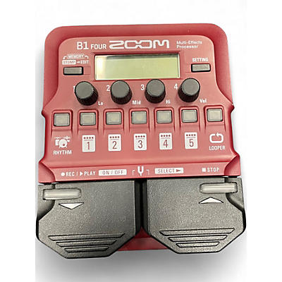 Used Zoom B1 Four Effect Processor