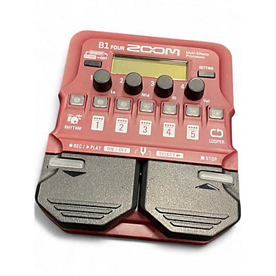 Used Zoom B1 Four Effect Processor