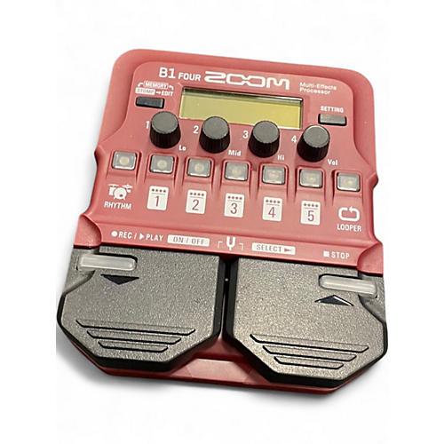 Used Zoom B1 Four Effect Processor