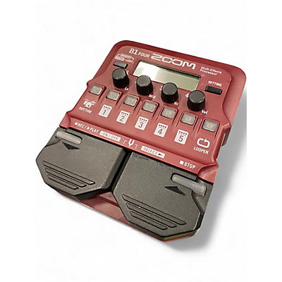 Used Zoom B1 Four Effect Processor