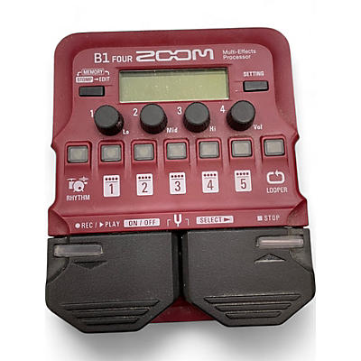 Used Zoom B1 Four Pedal