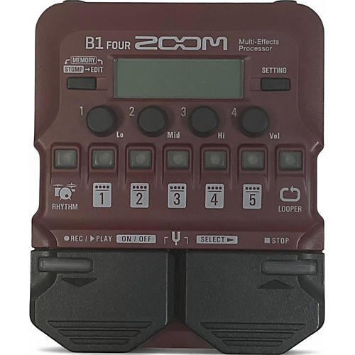 Zoom Used Zoom B1FOUR Effect Processor