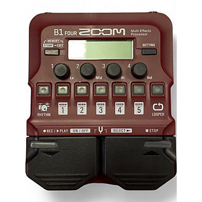 Zoom Used Zoom B1FOUR Effect Processor