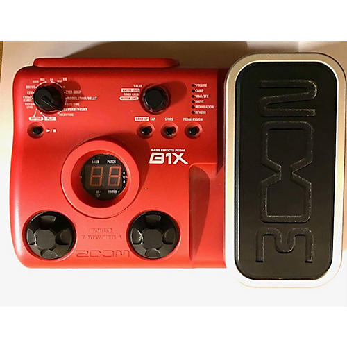 Zoom Used Zoom B1X Bass Effect Pedal