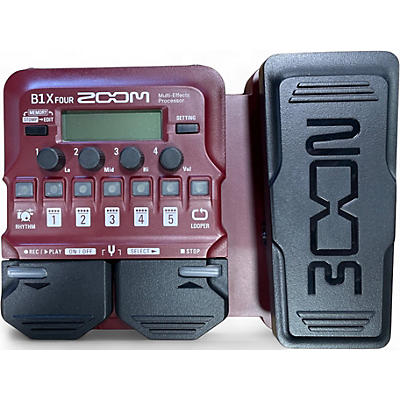 Used Zoom B1X FOUR Bass Effect Pedal