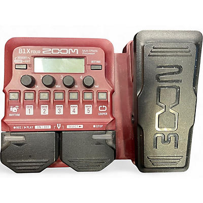 Used Zoom B1X FOUR  Bass Effect Pedal