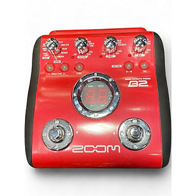 Zoom Used Zoom B2 Bass Effect Pedal