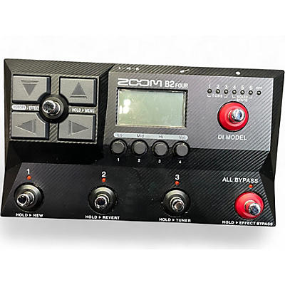 Used Zoom B2 FOUR Effect Processor