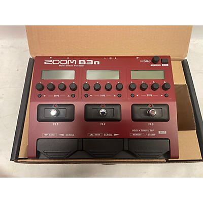 Zoom Used Zoom B3 Bass FX And Amp Simulator Bass Effect Pedal