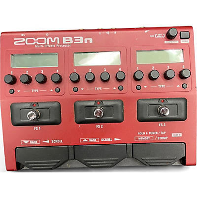 Used Zoom B3N Effect Processor