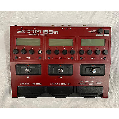 Zoom Used Zoom B3n Effect Processor