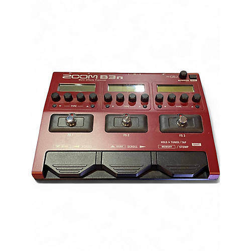 Used Zoom B3n Effect Processor