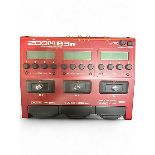 Used Zoom B3n Effect Processor