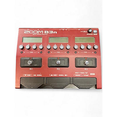 Used Zoom B3n Effect Processor