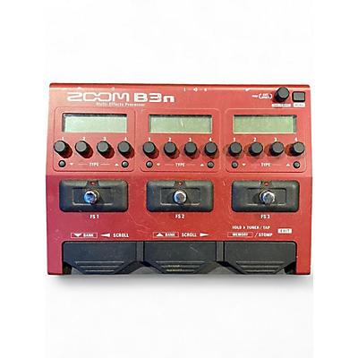 Used Zoom B3n Effect Processor