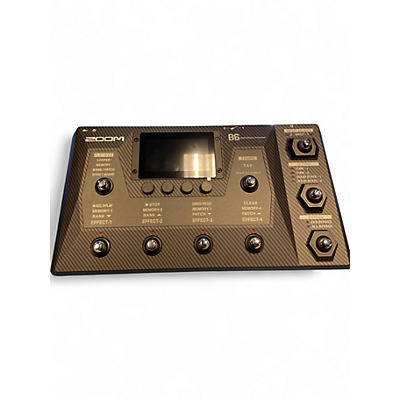 Used Zoom B6 Bass Effect Pedal