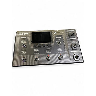 Used Zoom B6 Bass Effect Pedal