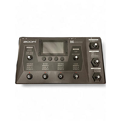 Used Zoom B6 Effect Processor