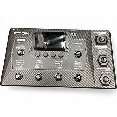 Used Zoom B6 Effect Processor