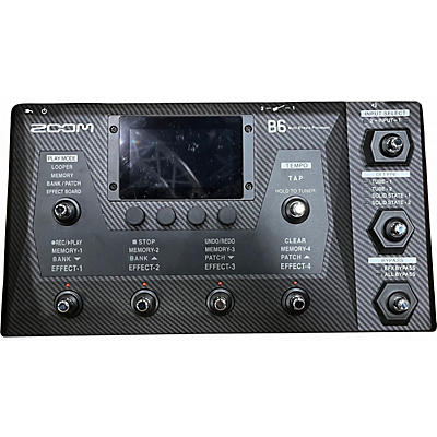 Used Zoom B6 Effect Processor