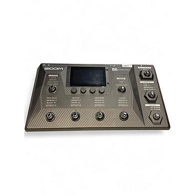 Used Zoom B6 Pedal Board