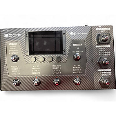 Used Zoom B6 Pedal Board