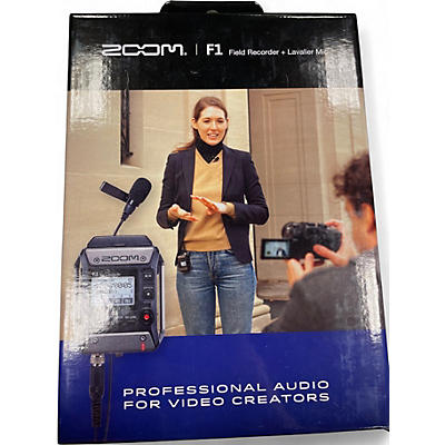 Used Zoom F1 FIELD RECORDER MultiTrack Recorder