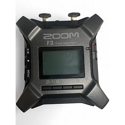 Used Zoom F3 Field Recorder MultiTrack Recorder