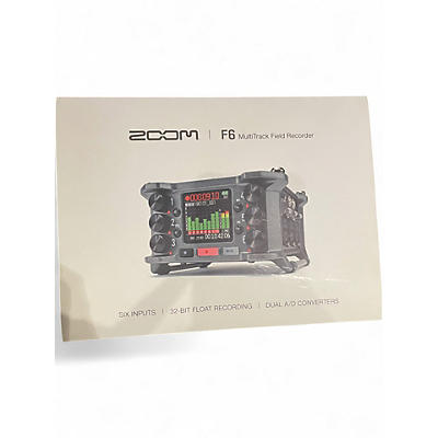 Used Zoom F6 Multitrack MultiTrack Recorder