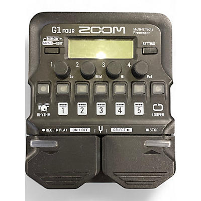 Zoom Used Zoom G1 FOUR Effect Processor