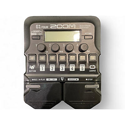 Used Zoom G1 FOUR Effect Processor