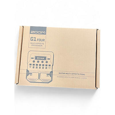 Used Zoom G1 FOUR Effect Processor