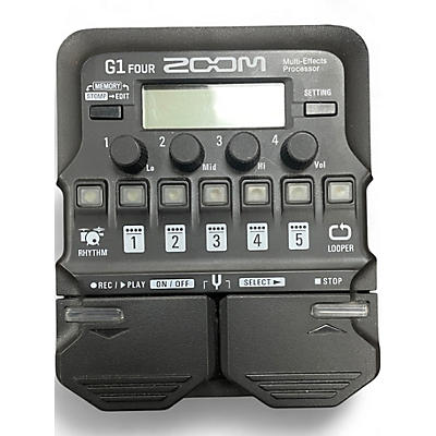 Used Zoom G1 FOUR Effect Processor
