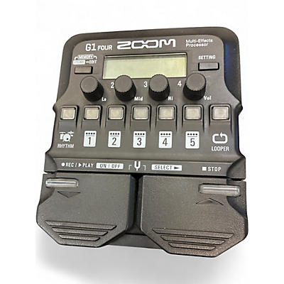Used Zoom G1 FOUR Effect Processor