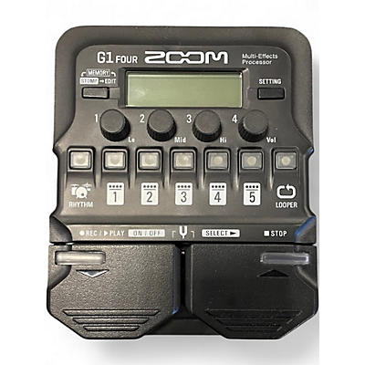 Used Zoom G1 FOUR Effect Processor