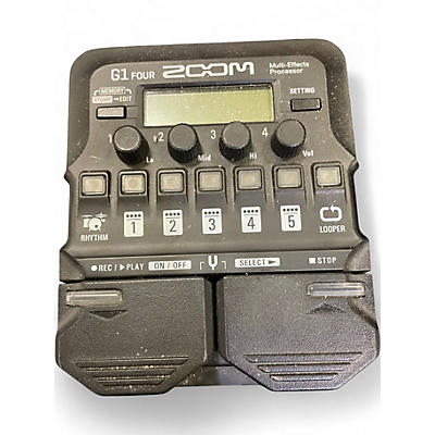 Used Zoom G1 FOUR Effect Processor