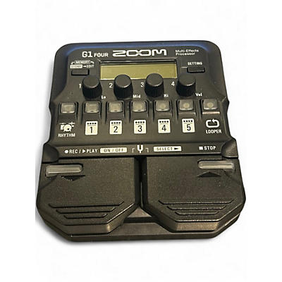 Used Zoom G1 Four  Effect Processor