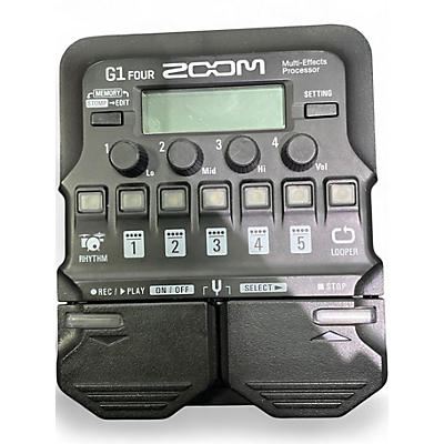 Used Zoom G1 Four Effect Processor