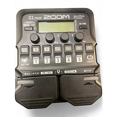Used Zoom G1 Four Effect Processor