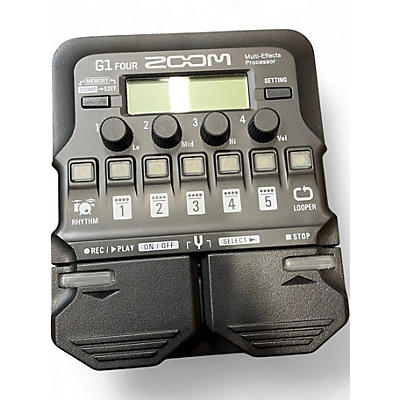 Used Zoom G1Four Effect Processor