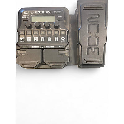 Used Zoom G1X FOUR Effect Pedal Package
