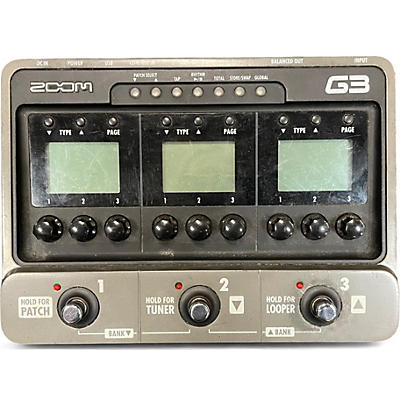 Zoom Used Zoom G3 Effect Processor