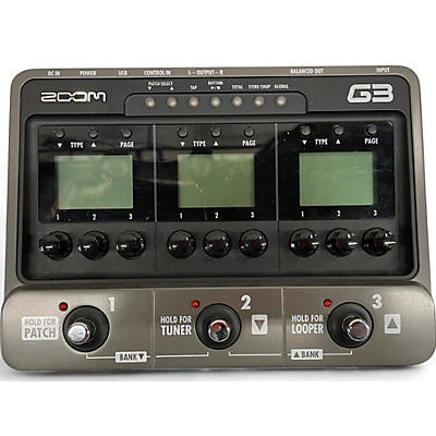 Used Zoom G3 Effect Processor