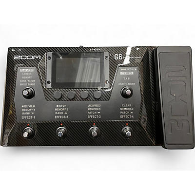 Used Zoom G6 EFFECTS PROCESSOR  Effect Processor