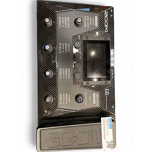 Used Zoom G6 MULTI EFFECT Effect Processor